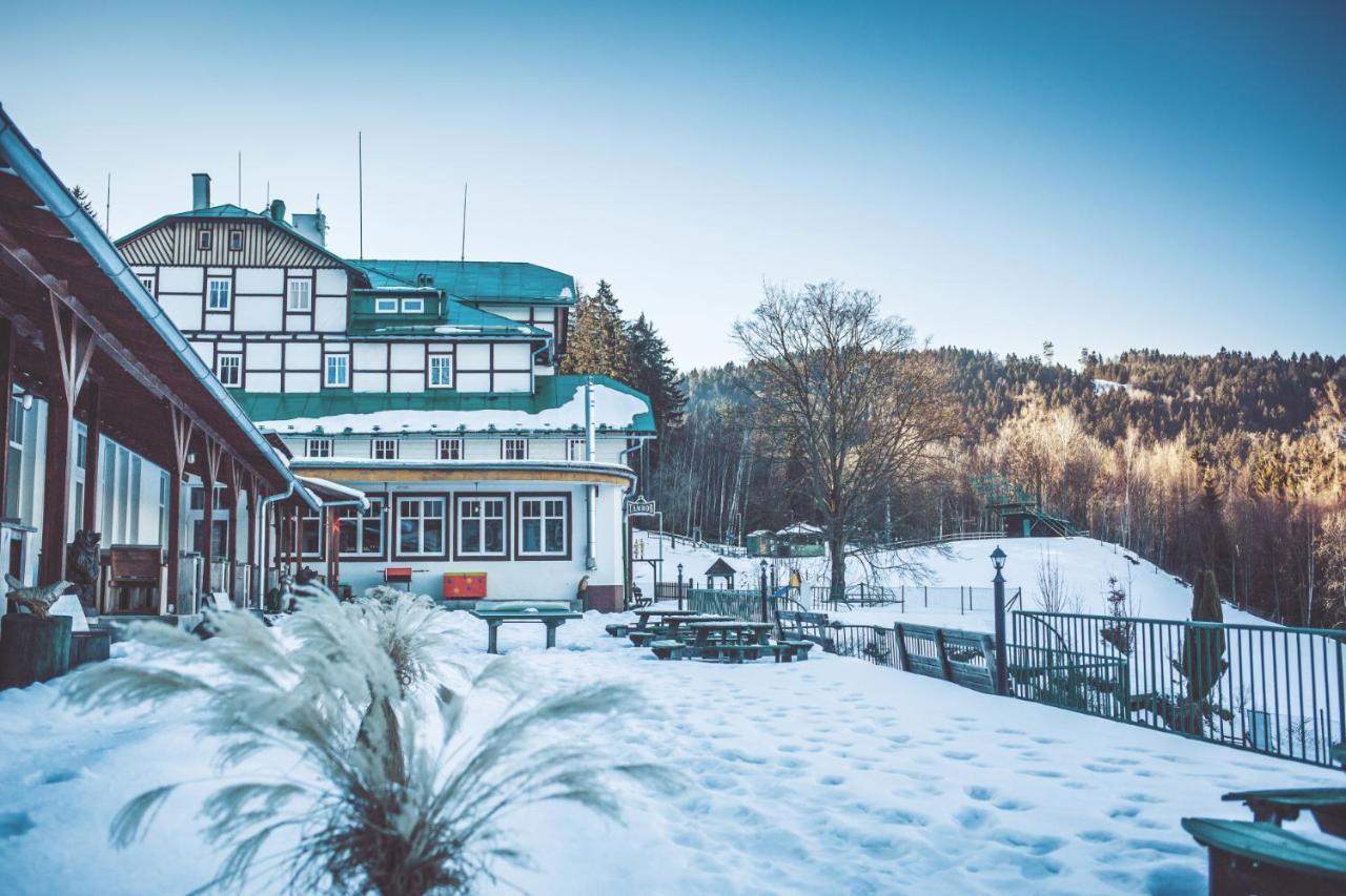 Retro Hotel Pod Zvicinou Bílá Třemešná 外观 照片